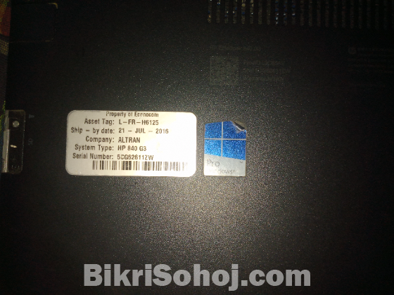 HP Elitebook 840 G3 Laptop